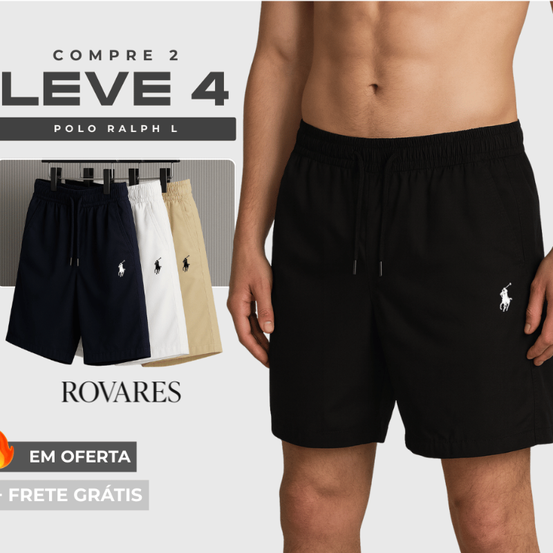 Combo 4 - Bermuda Ralph L [Preço de Atacado]!