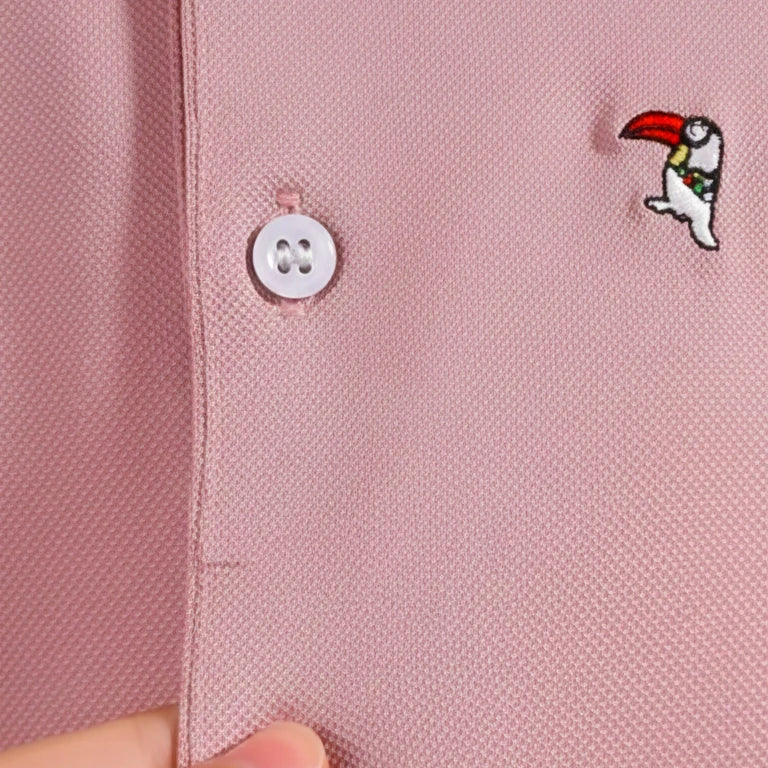 [Leve 6, Pague Só 3!] Polo Tucano Masculina em Seda Gelada e Poliéster de Alta Respirabilidade com Bordado Distintivo e Detalhes Litrados