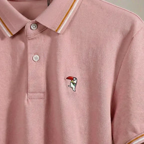 [Leve 6, Pague Só 3!] Polo Tucano Masculina em Seda Gelada e Poliéster de Alta Respirabilidade com Bordado Distintivo e Detalhes Litrados